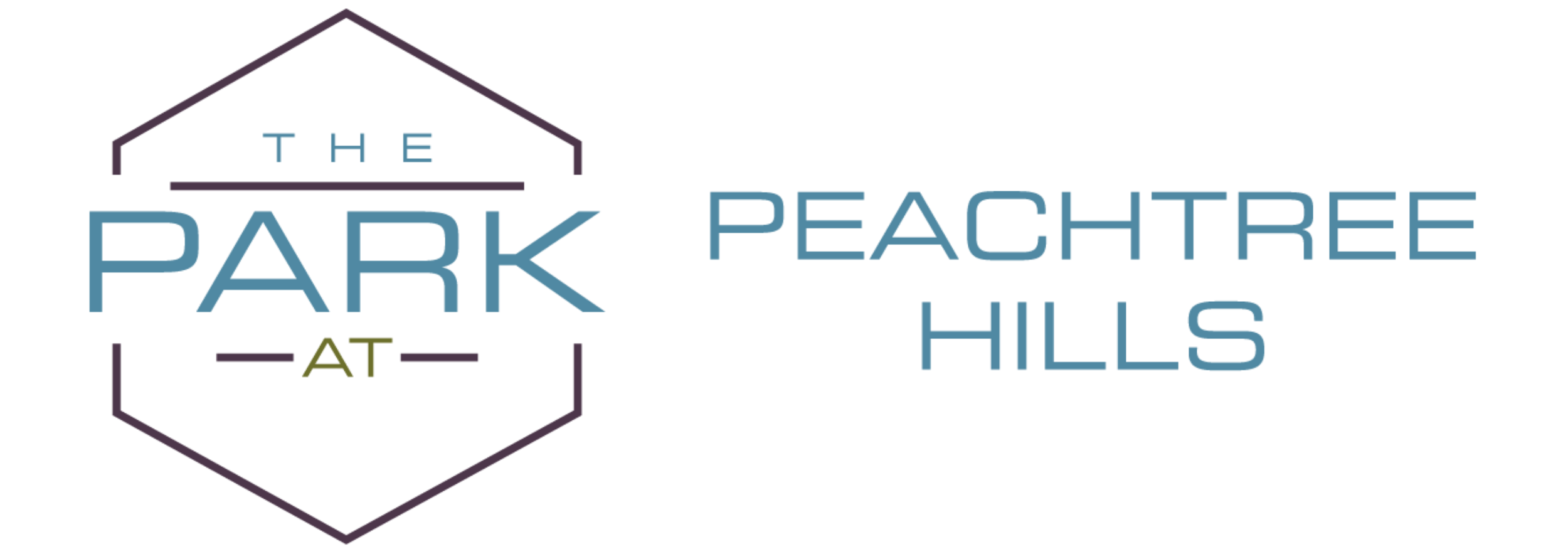 a logo for the park peachtree hills